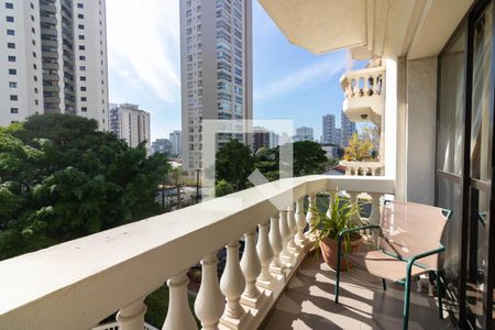 Varanda de apartamento à venda com 3 quartos, 180m² em Cidade Monções, São Paulo