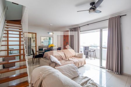 Sala de apartamento à venda com 3 quartos, 98m² em Vila Osasco, Osasco