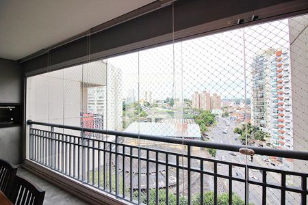 Sacada da Sala  de apartamento para alugar com 2 quartos, 118m² em Baeta Neves, São Bernardo do Campo