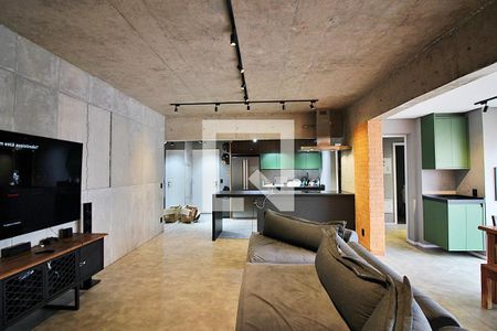 Sala  de apartamento para alugar com 2 quartos, 118m² em Baeta Neves, São Bernardo do Campo