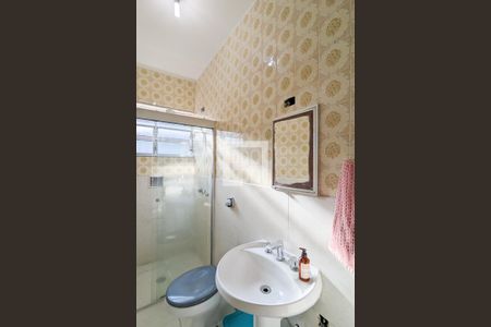 Banheiro da suíte de casa para alugar com 3 quartos, 134m² em Vila Mussolini, São Bernardo do Campo