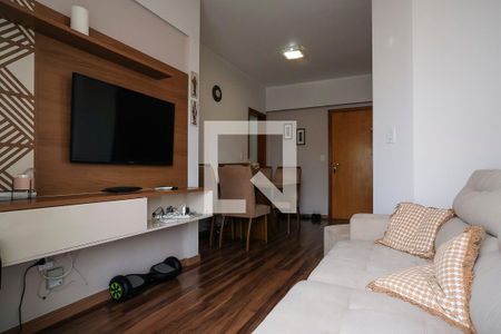 Sala  de apartamento à venda com 2 quartos, 70m² em Santa Maria, São Caetano do Sul