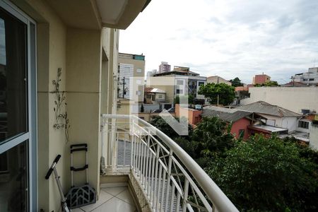 Vista da Sacada de apartamento à venda com 2 quartos, 70m² em Santa Maria, São Caetano do Sul