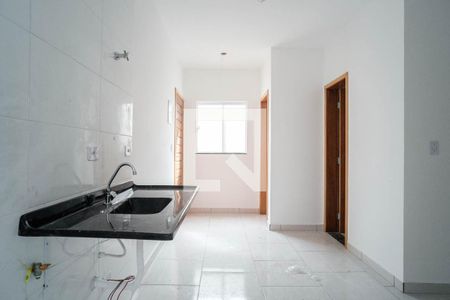 Sala / Cozinha de apartamento à venda com 2 quartos, 42m² em Vila Nhocuné, São Paulo