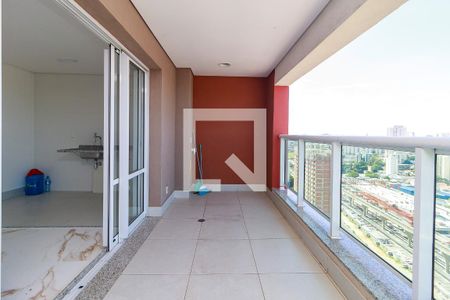 Sala - Varanda de apartamento para alugar com 1 quarto, 43m² em Campo Belo, São Paulo