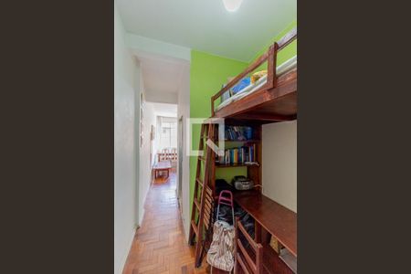 Sala 2 - detalhe mesa escritório de apartamento para alugar com 1 quarto, 40m² em Botafogo, Rio de Janeiro