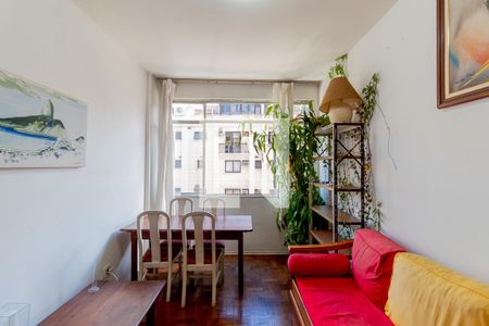 Sala de apartamento para alugar com 1 quarto, 40m² em Botafogo, Rio de Janeiro