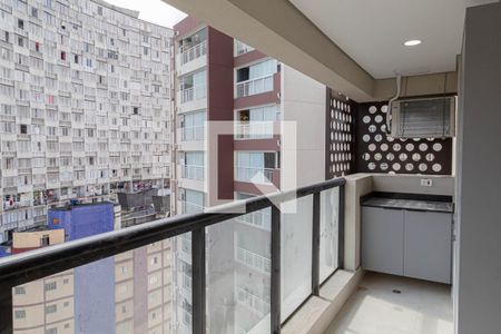 Varanda  de apartamento à venda com 2 quartos, 45m² em Bela Vista, São Paulo