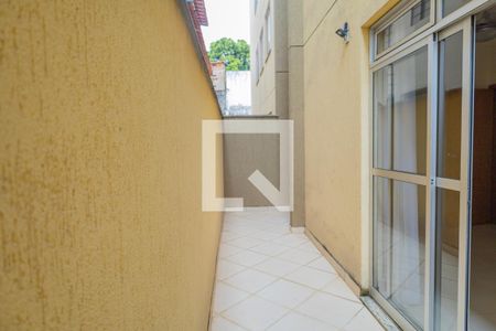 Varanda da Sala de apartamento à venda com 3 quartos, 130m² em Sagrada Família, Belo Horizonte