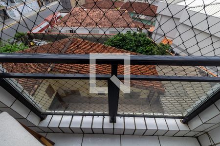 Detalhe da varanda de apartamento para alugar com 1 quarto, 45m² em Caiçara, Praia Grande