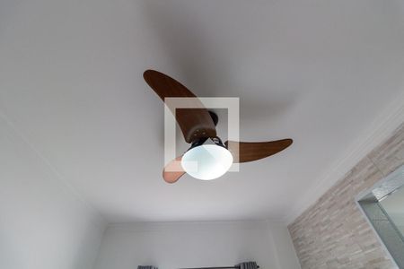 Detalhe da sala de apartamento para alugar com 1 quarto, 45m² em Caiçara, Praia Grande