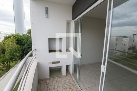 Varanda da Sala de apartamento para alugar com 3 quartos, 83m² em Vila São José, Taubaté