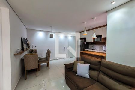 sala de estar/jantar de apartamento para alugar com 2 quartos, 45m² em Cambuci, São Paulo