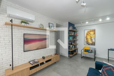 Sala de apartamento à venda com 2 quartos, 80m² em Santo Amaro, São Paulo