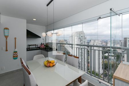 Varanda da Sala de apartamento à venda com 2 quartos, 80m² em Santo Amaro, São Paulo