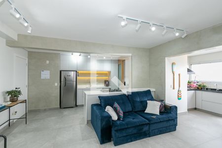 Sala de apartamento à venda com 2 quartos, 80m² em Santo Amaro, São Paulo