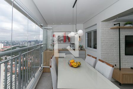 Varanda da Sala de apartamento à venda com 2 quartos, 80m² em Santo Amaro, São Paulo