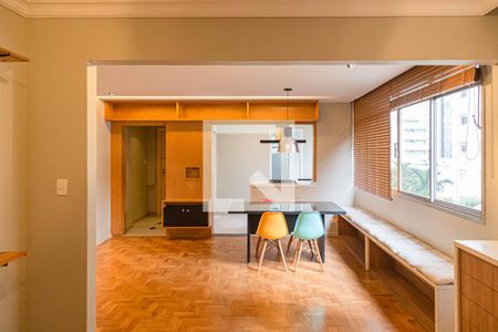 Sala de apartamento à venda com 1 quarto, 83m² em Consolação, São Paulo