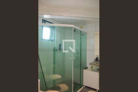 Banheiro da Suíte de apartamento à venda com 4 quartos, 242m² em Vila Margarida, São Bernardo do Campo