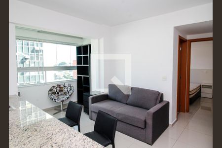 Sala de apartamento para alugar com 1 quarto, 42m² em Centro, Belo Horizonte