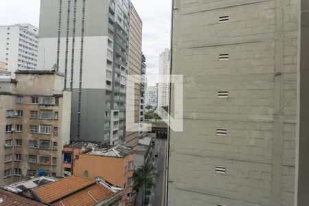 Vista da Sacada de apartamento para alugar com 1 quarto, 40m² em Centro, São Paulo