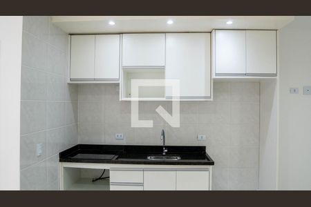 Sala/cozinha
 de apartamento à venda com 1 quarto, 36m² em Vila Granada, São Paulo