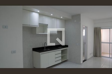 Sala/cozinha
 de apartamento à venda com 1 quarto, 36m² em Vila Granada, São Paulo