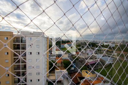 Vista da sala de apartamento à venda com 2 quartos, 50m² em Jardim Jamaica, Santo André