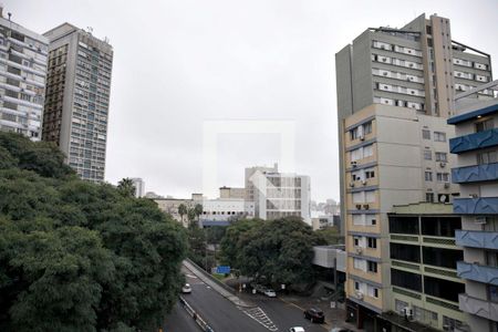 Sala de Estar Vista de apartamento para alugar com 1 quarto, 66m² em Centro Histórico, Porto Alegre