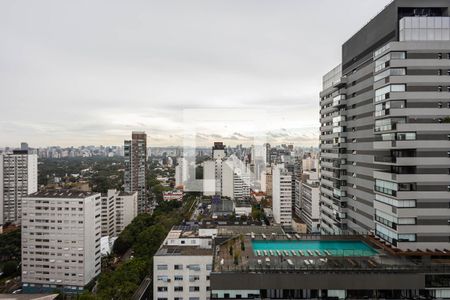 Quarto - Vista de apartamento para alugar com 1 quarto, 19m² em Pinheiros, São Paulo