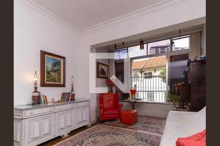 Sala  de apartamento à venda com 3 quartos, 105m² em Laranjeiras, Rio de Janeiro
