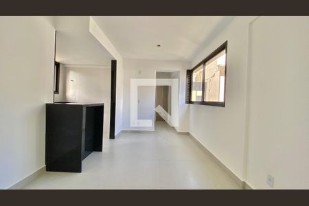 Sala de apartamento à venda com 2 quartos, 59m² em São Pedro, Belo Horizonte