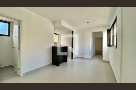 Sala de apartamento à venda com 2 quartos, 59m² em São Pedro, Belo Horizonte