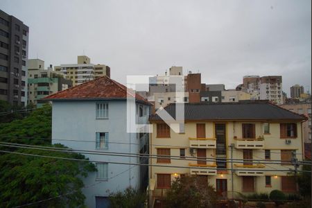 Sala_Vista  de apartamento à venda com 2 quartos, 62m² em Higienópolis, Porto Alegre