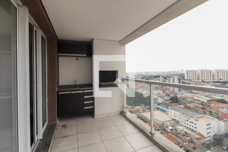 Varanda Gourmet  de apartamento à venda com 2 quartos, 63m² em Pari, São Paulo