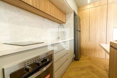 Cozinha de apartamento para alugar com 1 quarto, 33m² em Centro Histórico, Porto Alegre