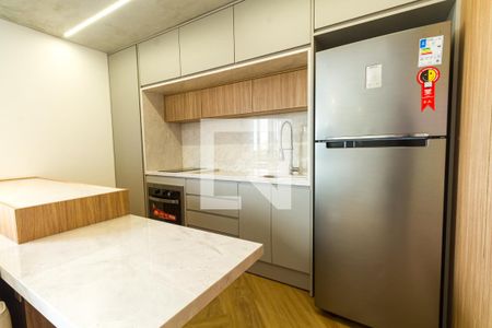 Cozinha de apartamento para alugar com 1 quarto, 33m² em Centro Histórico, Porto Alegre