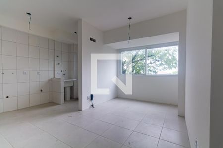Sala de apartamento à venda com 1 quarto, 47m² em Santo Antônio, Porto Alegre