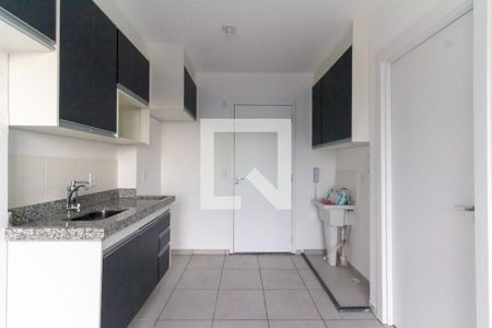 Cozinha de apartamento para alugar com 1 quarto, 24m² em Barra Funda, São Paulo