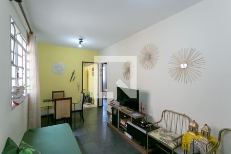 Sala de apartamento à venda com 2 quartos, 49m² em Havaí, Belo Horizonte
