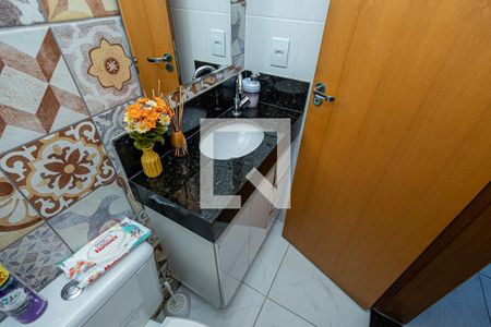 Lavabo de casa à venda com 2 quartos, 77m² em Céu Azul, Belo Horizonte