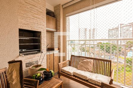 Varanda de apartamento à venda com 3 quartos, 75m² em Vila Augusta, Guarulhos