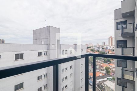 Varanda de apartamento à venda com 2 quartos, 50m² em Vila Curuca, Santo André