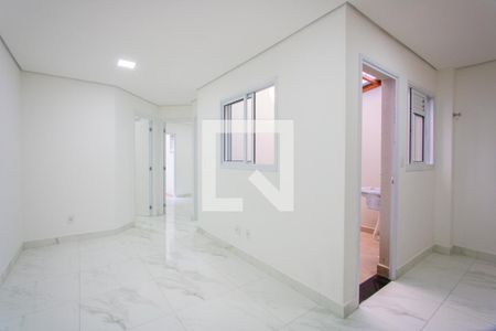 Sala de apartamento para alugar com 2 quartos, 49m² em Vila Bela Vista, Santo André