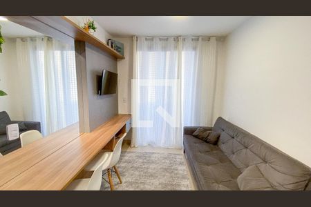 Sala - Sala de Jantar de apartamento para alugar com 2 quartos, 45m² em Vila Valparaíso, Santo André