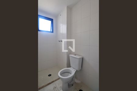 Banheiro do Quarto 1 - Suíte de apartamento à venda com 2 quartos, 100m² em Vila Curuca, Santo André