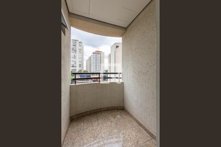 Varanda de apartamento à venda com 1 quarto, 41m² em Centro, Santo André