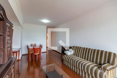 Sala de apartamento à venda com 3 quartos, 110m² em Vila Valparaiso, Santo André
