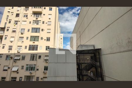 Vista da Sala de apartamento à venda com 2 quartos, 83m² em Botafogo, Rio de Janeiro