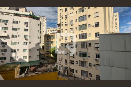 Vista da Sala de apartamento à venda com 2 quartos, 83m² em Botafogo, Rio de Janeiro